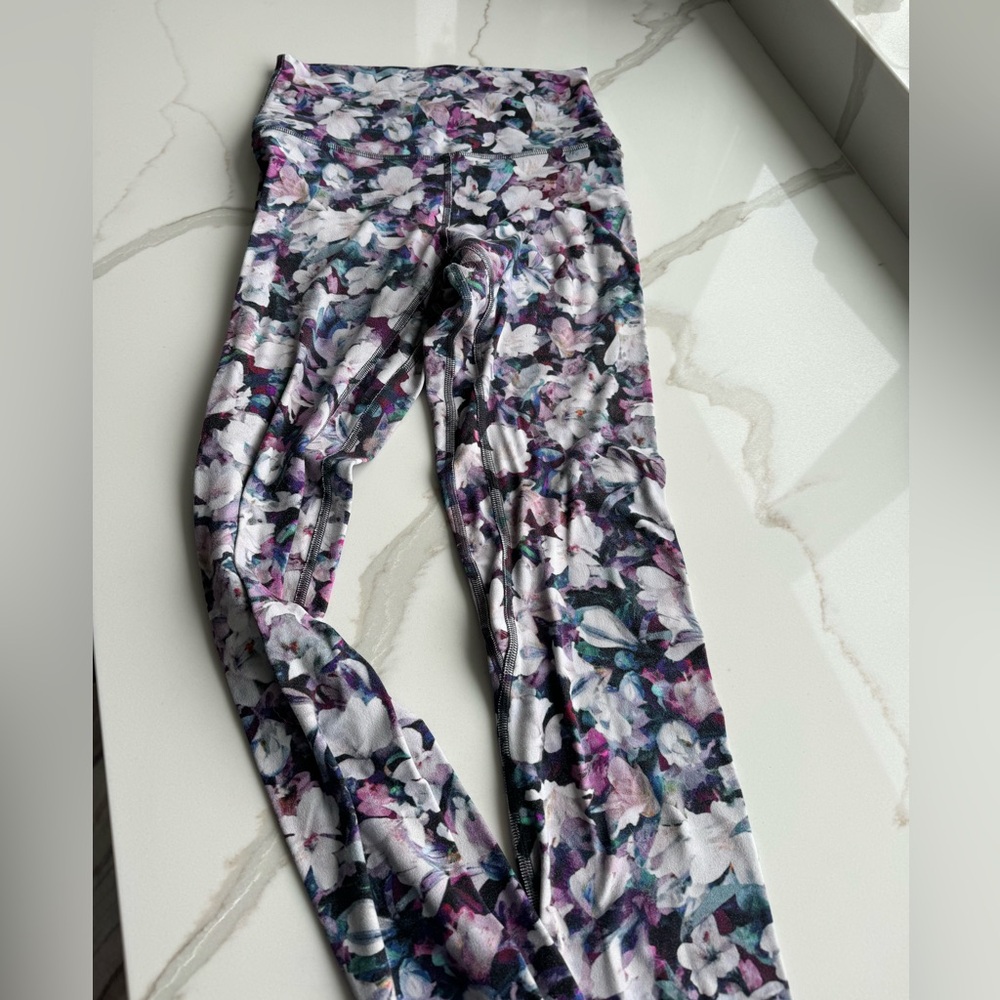 Lululemon align utopia multi floral print pants
